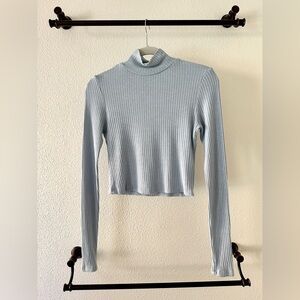 Reformation Valeria Turtleneck Crop Top